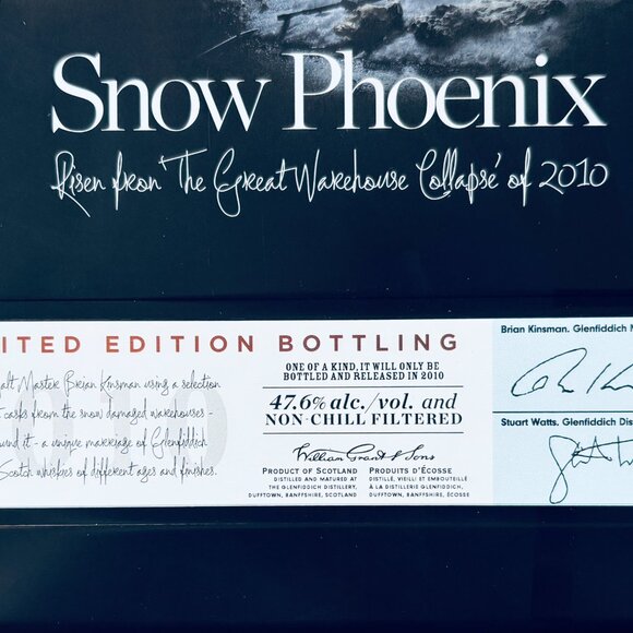Rare Snow Phoenix Whiskey - Picture 3 of 6